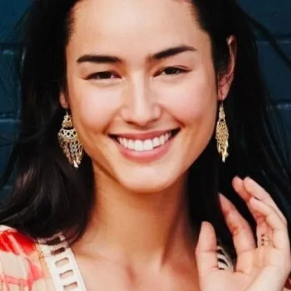 💜 Stella & Dot Alila Lace Necklace and Earring Set of 2 - Picture 4 of 13